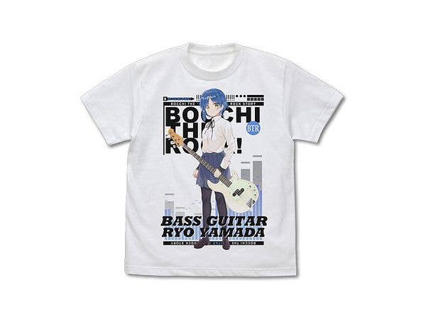 ぼっち・ざ・ろっく! 山田リョウ フルカラーTシャツ White M