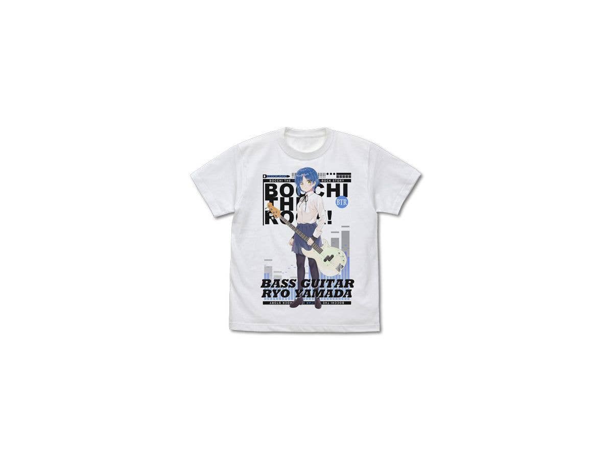 ぼっち・ざ・ろっく! 山田リョウ フルカラーTシャツ White L