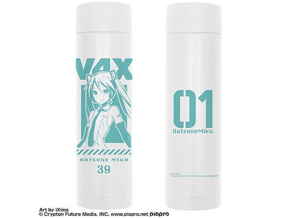 初音ミク V4X サーモボトル / WHITE