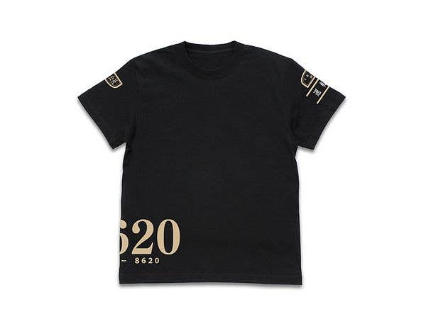 まいてつLastRun!!: レイルロオド・ハチロクＴシャツ Black S
