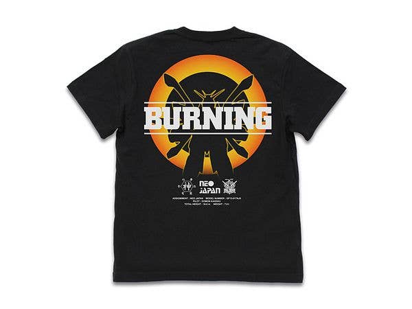 機動武闘伝Gガンダム: ゴッドガンダム Tシャツ / BLACK-M