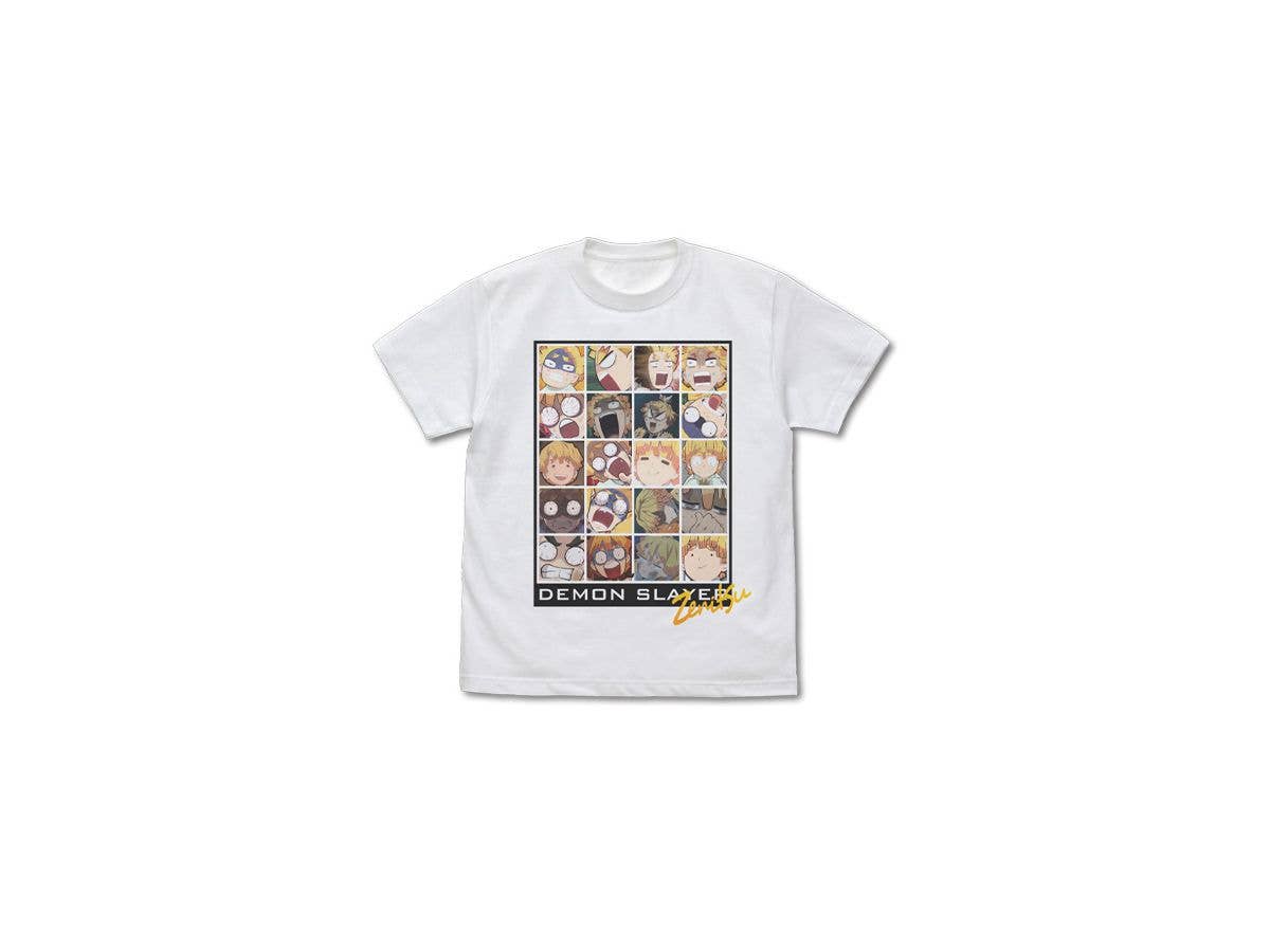 鬼滅の刃: 我妻善逸 フルカラーＴシャツ White XL