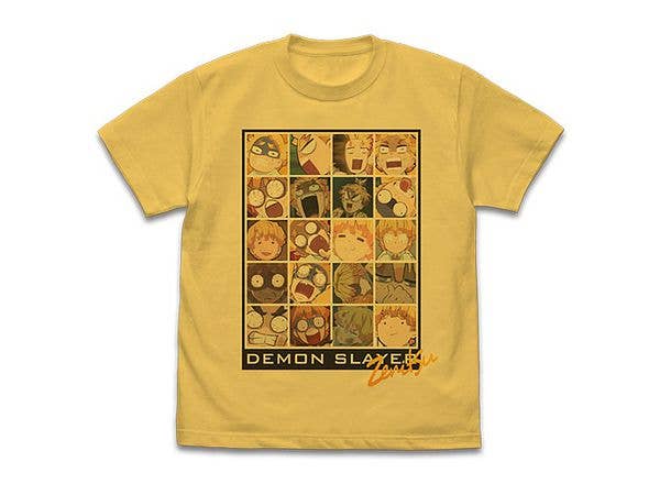 鬼滅の刃: 我妻善逸 フルカラーＴシャツ Banana L