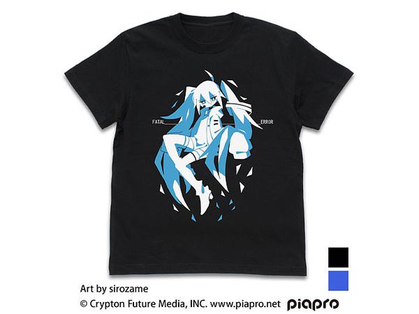 初音ミク Tシャツ sirozame Ver. / BLACK-S