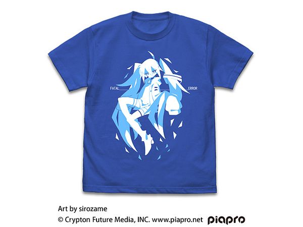 初音ミク Tシャツ sirozame Ver. / ROYAL BLUE-L