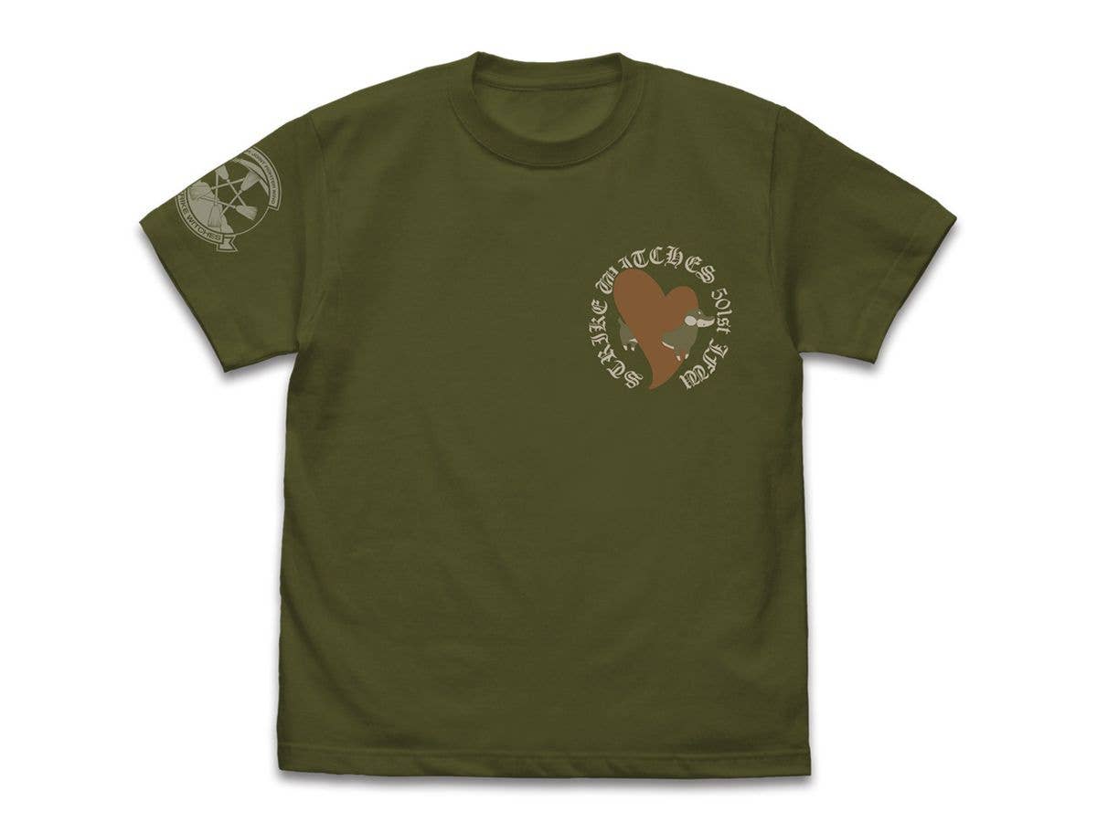 ストライクウィッチーズ: エーリカ・ハルトマンパーソナルマーク Tシャツ Moss XL