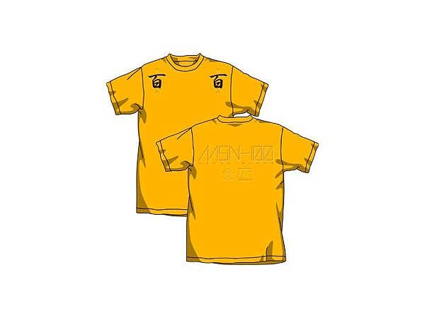 機動戦士Zガンダム: 百式百百 Tシャツ / GOLD-XL