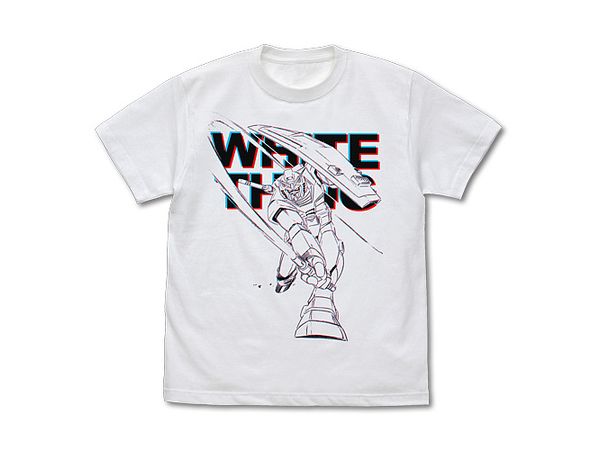 機動戦士ガンダム: ガンダム ビームサーベル Tシャツ / WHITE-L