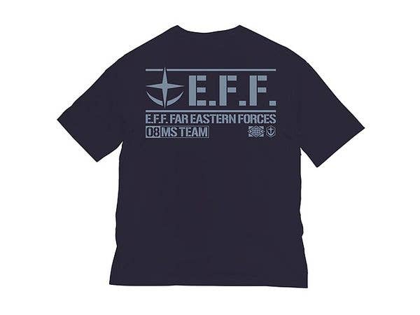 機動戦士ガンダム 第08MS小隊 ビッグシルエットTシャツ / NAVY-L