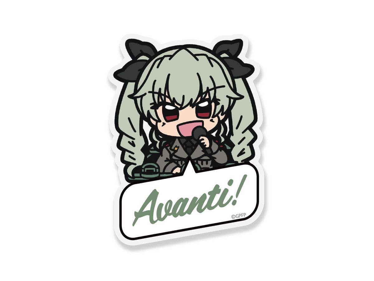 ガールズ&パンツァー 最終章: アンチョビ アクリルピョコッテ