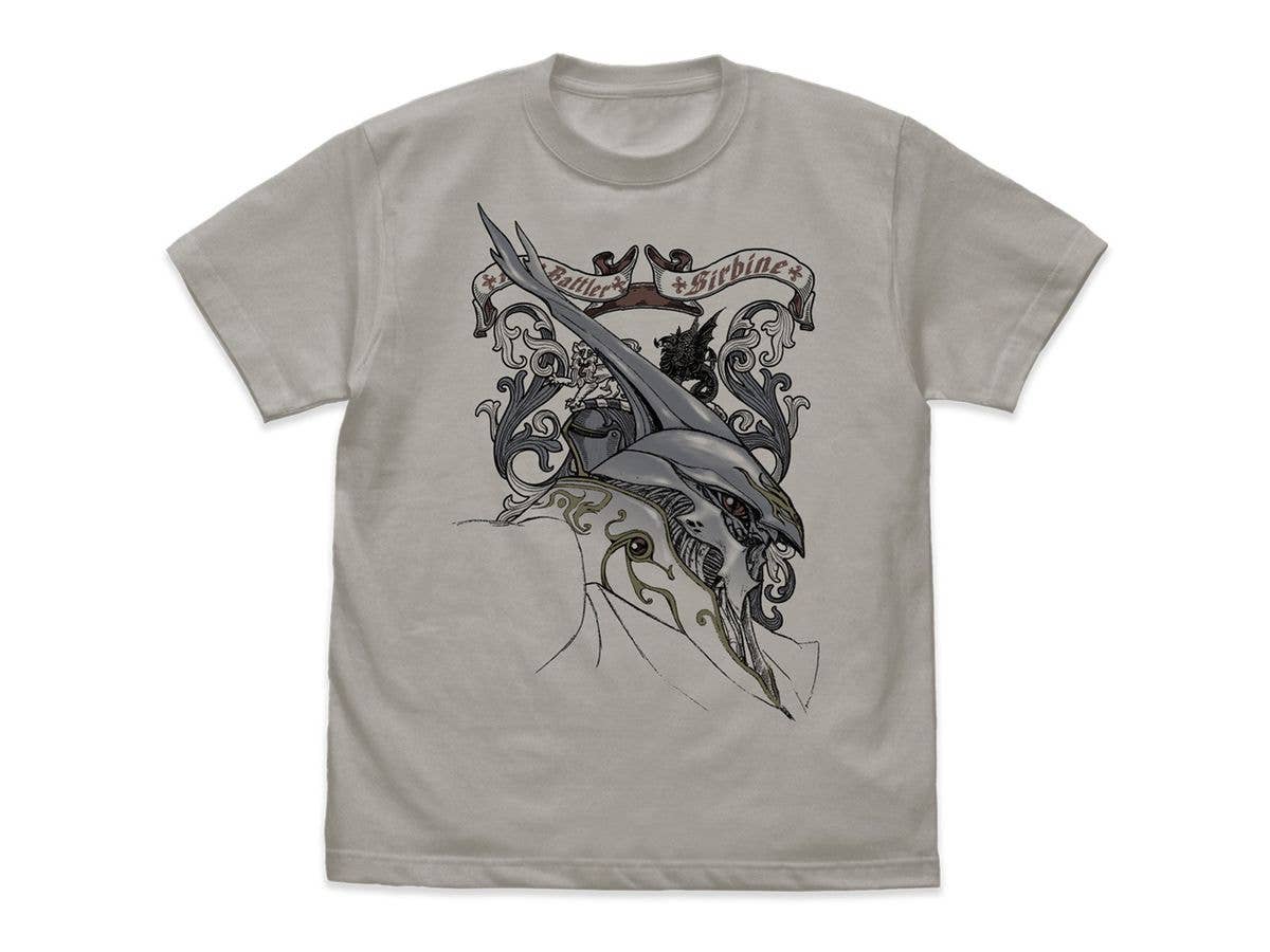 聖戦士ダンバイン: サーバイン Tシャツ リニューアルVer. Light Gray XL
