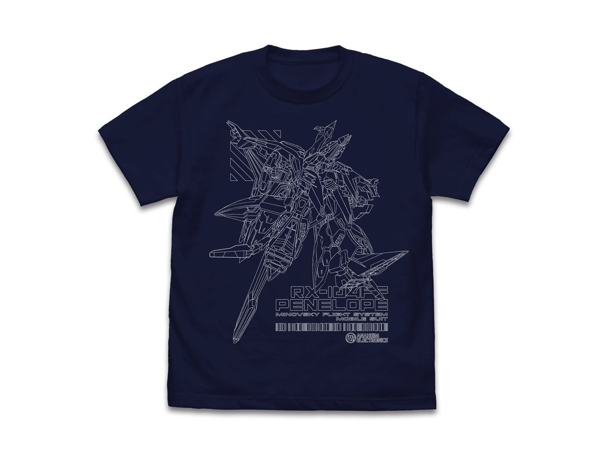 機動戦士ガンダム 閃光のハサウェイ: ペーネロペー Tシャツ / NAVY-L