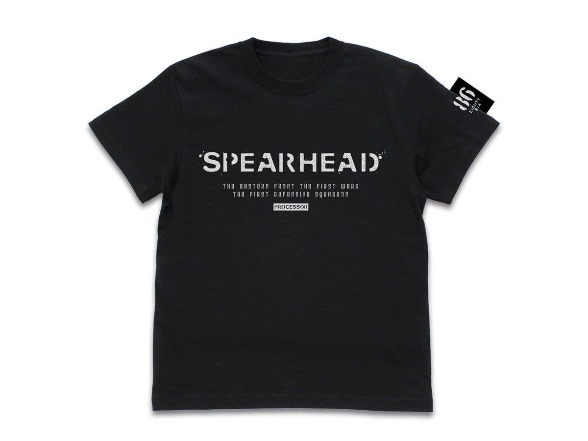 86: スピアヘッド戦隊 Tシャツ Black S