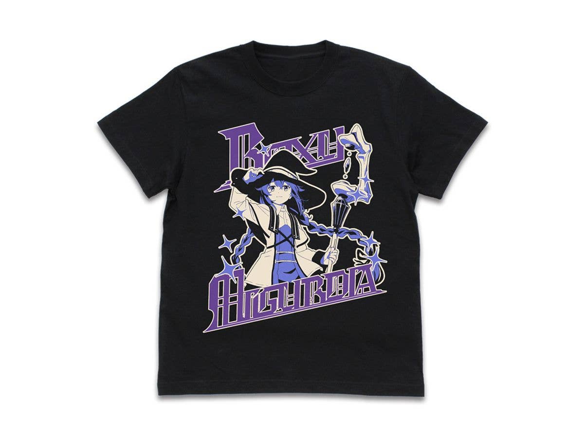 無職転生: ロキシー・ミグルディア Tシャツ Black XL