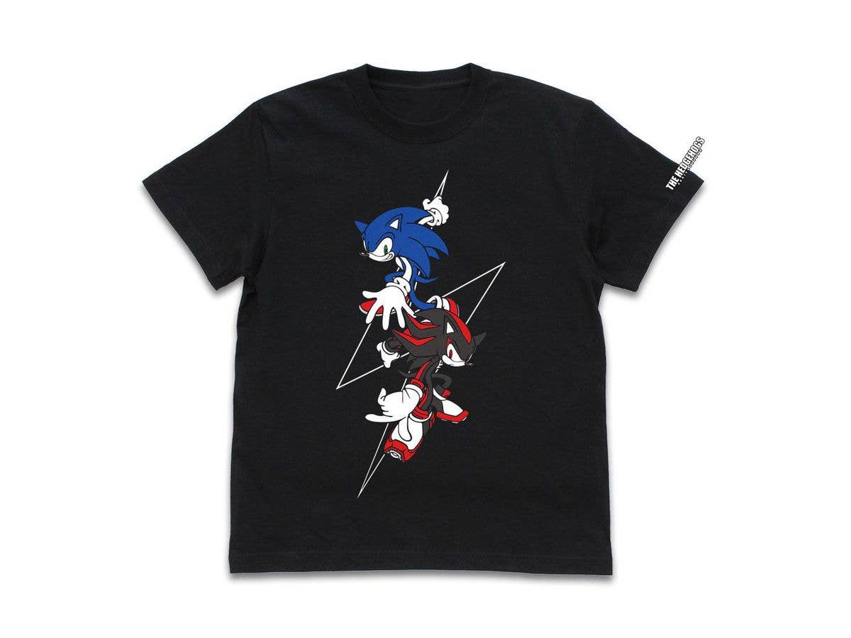 ソニック・ザ・ヘッジホッグ: SONIC & SHADOW Tシャツ Black M