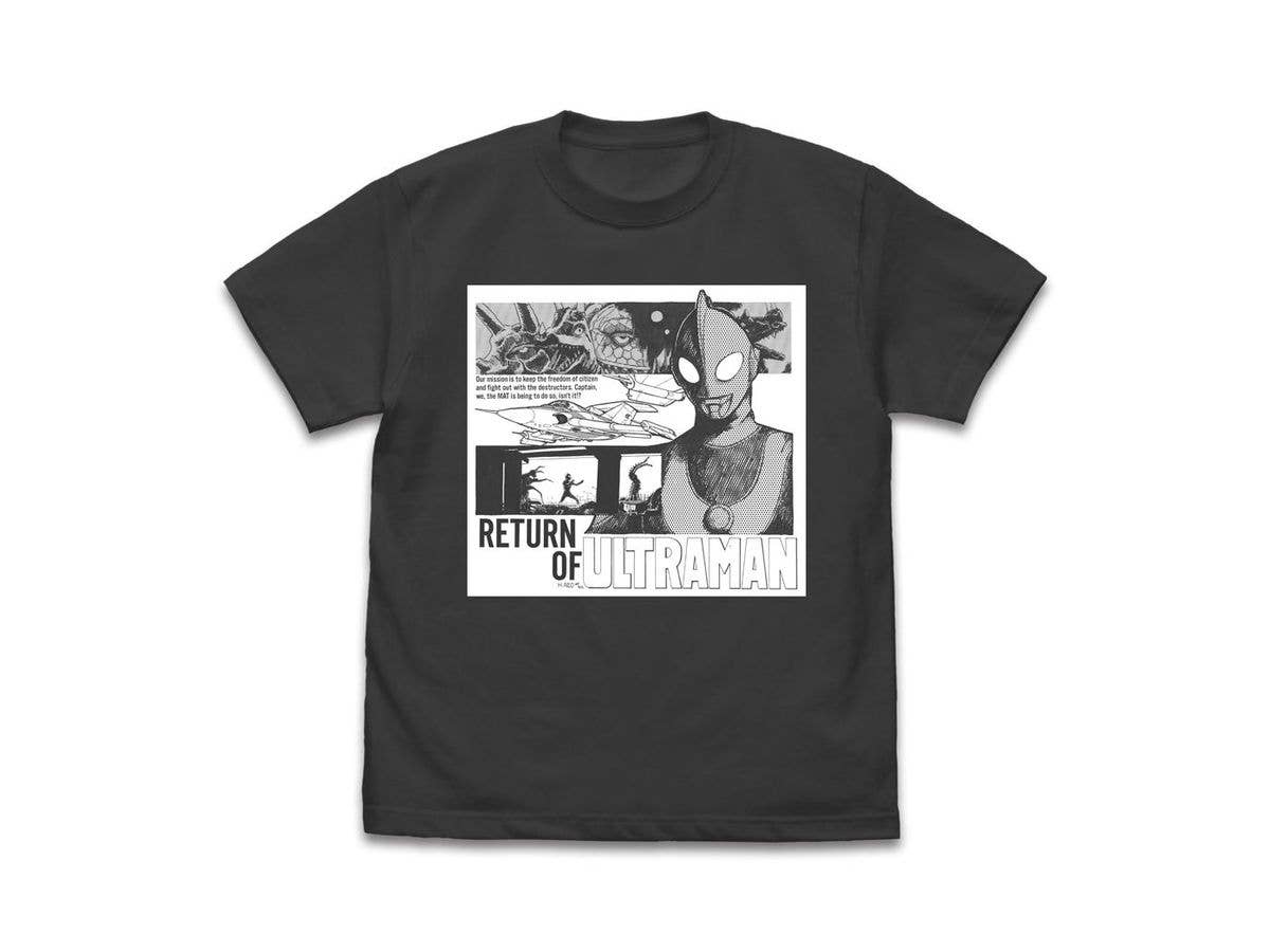 帰ってきたウルトラマン: 庵野秀明イラストVer. Tシャツ Sumi XL