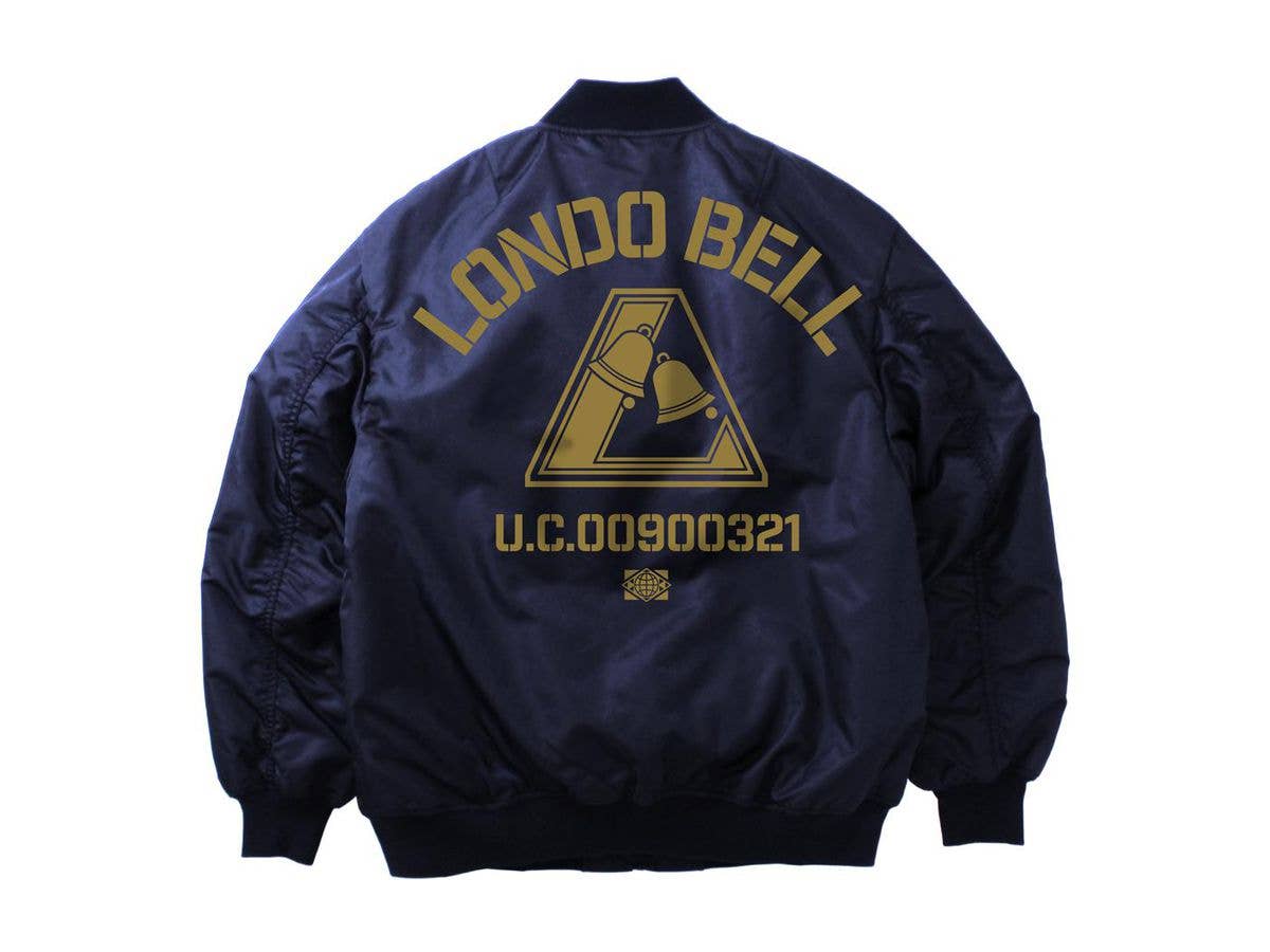 機動戦士ガンダムUC: ロンドベル MA-1ジャケット Navy L