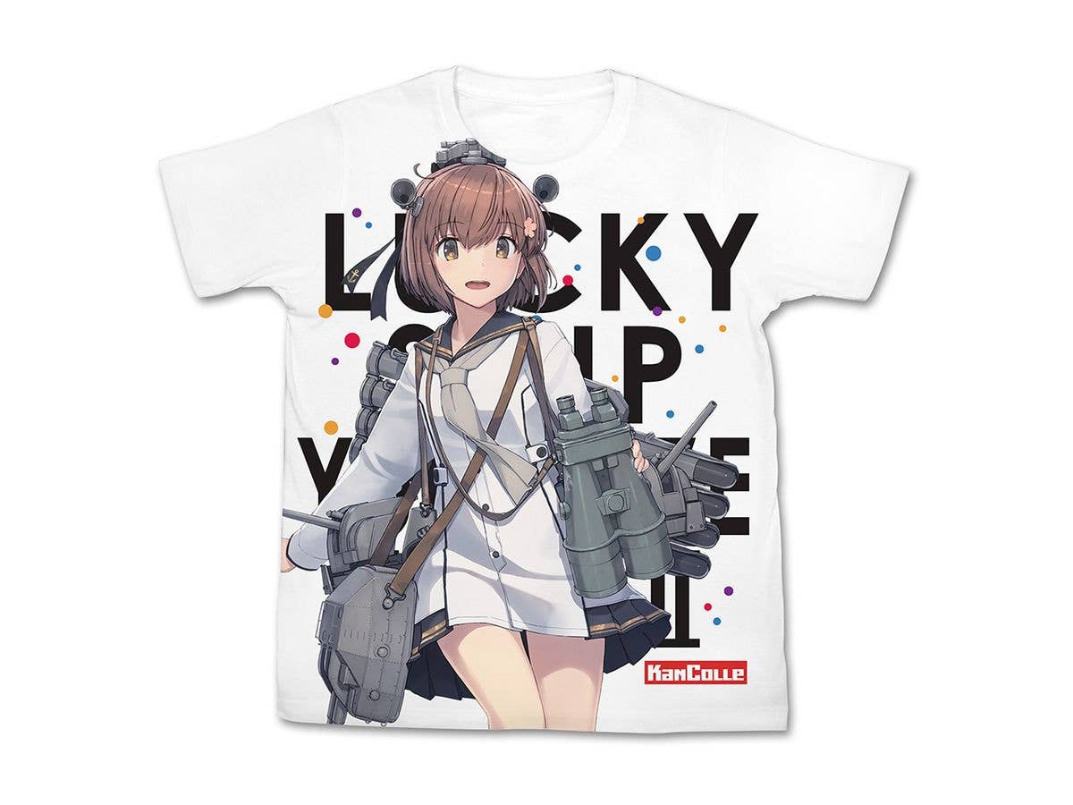 艦隊これくしょん 艦これ: 雪風改二 フルグラフィックTシャツ White M