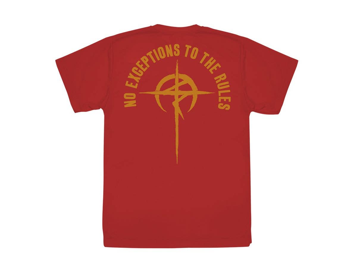 機動戦士ガンダム 閃光のハサウェイ: マフティー ドライTシャツ RED S