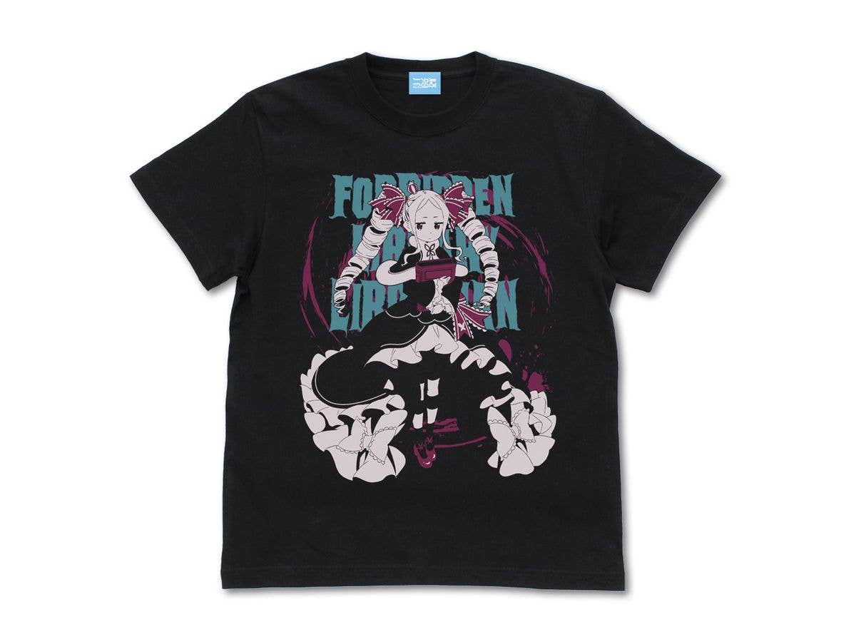 Re:ゼロから始める異世界生活: ベアトリス Tシャツ / BLACK-L