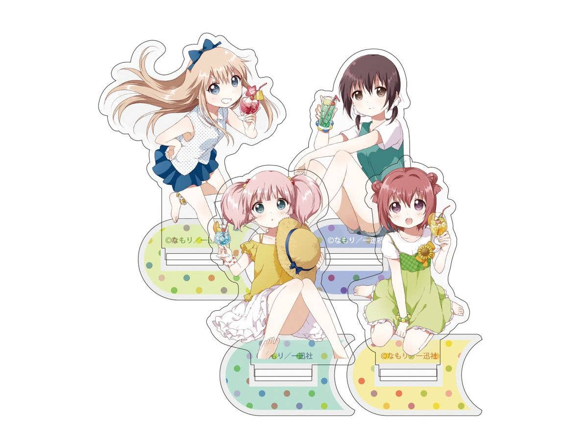 ゆるゆり: あかり・京子・結衣・ちなつ ごらく部集合 アクリルスタンド