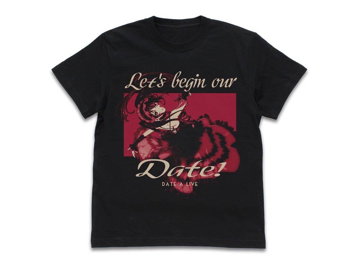 デート・ア・ライブ IV さあ――わたくしたちの戦争 (デート) を、始めましょう? Tシャツ BLACK S
