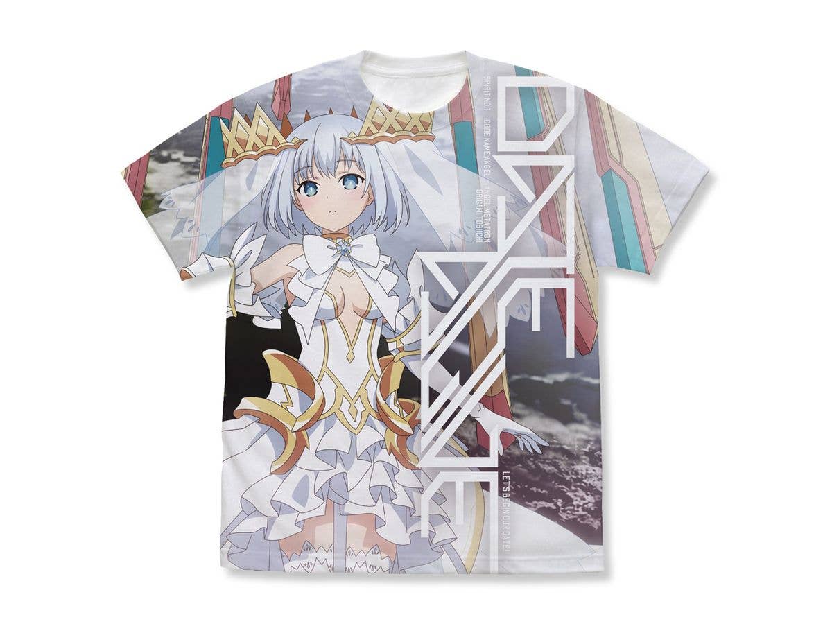 デート・ア・ライブ IV 鳶一折紙 フルグラフィックTシャツ WHITE XL