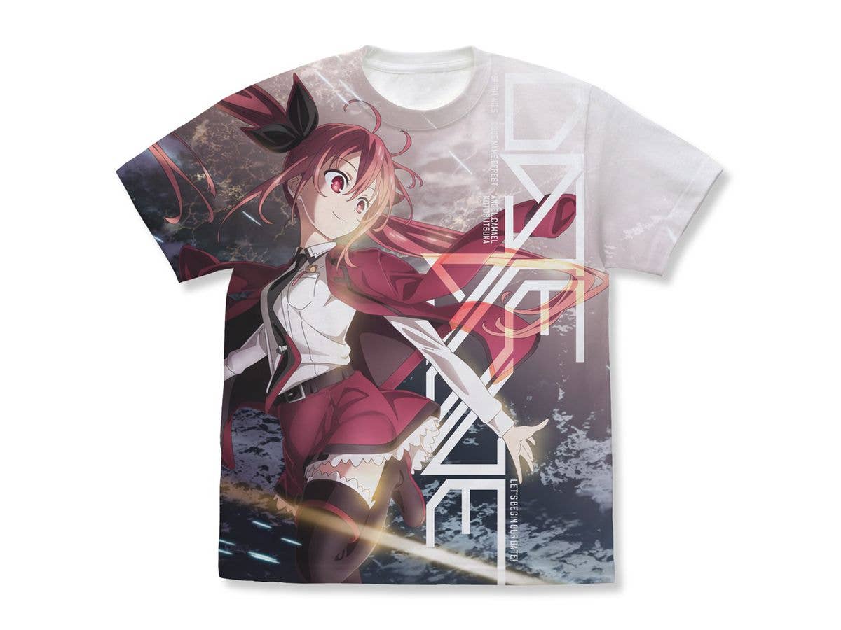 デート・ア・ライブ IV 五河琴里 フルグラフィックTシャツ WHITE S