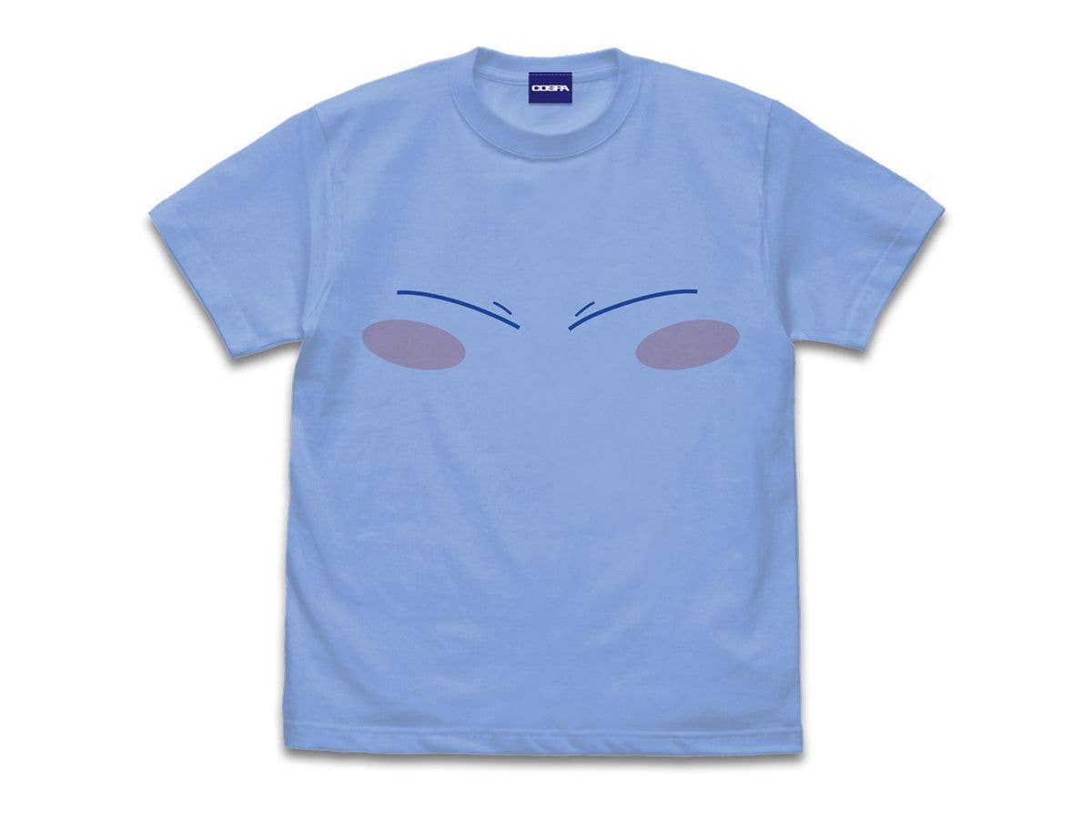 転スラ: リムル様フェイス Tシャツ SAX M