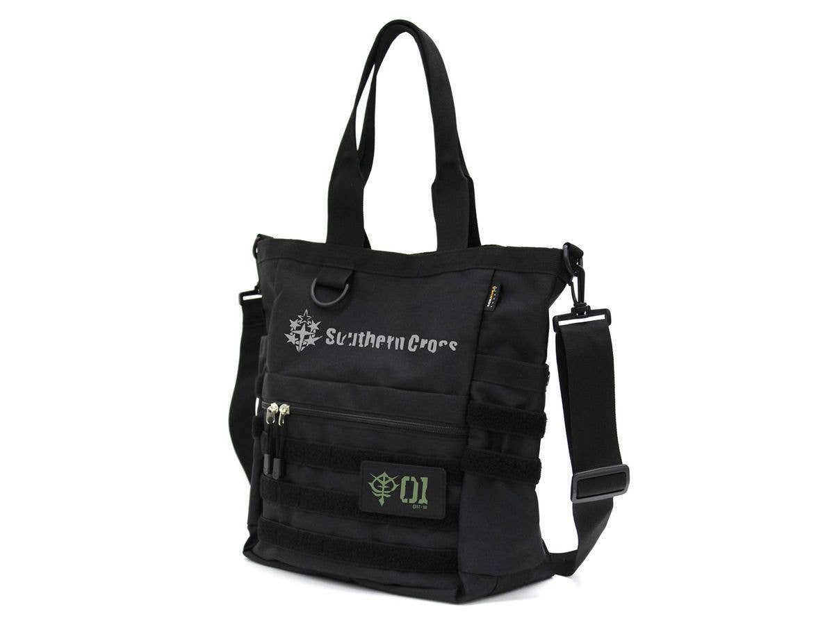 ククルス・ドアンの島: ジオン軍 ファンクショナルトートバッグ ドアン専用ザクVer. BLACK