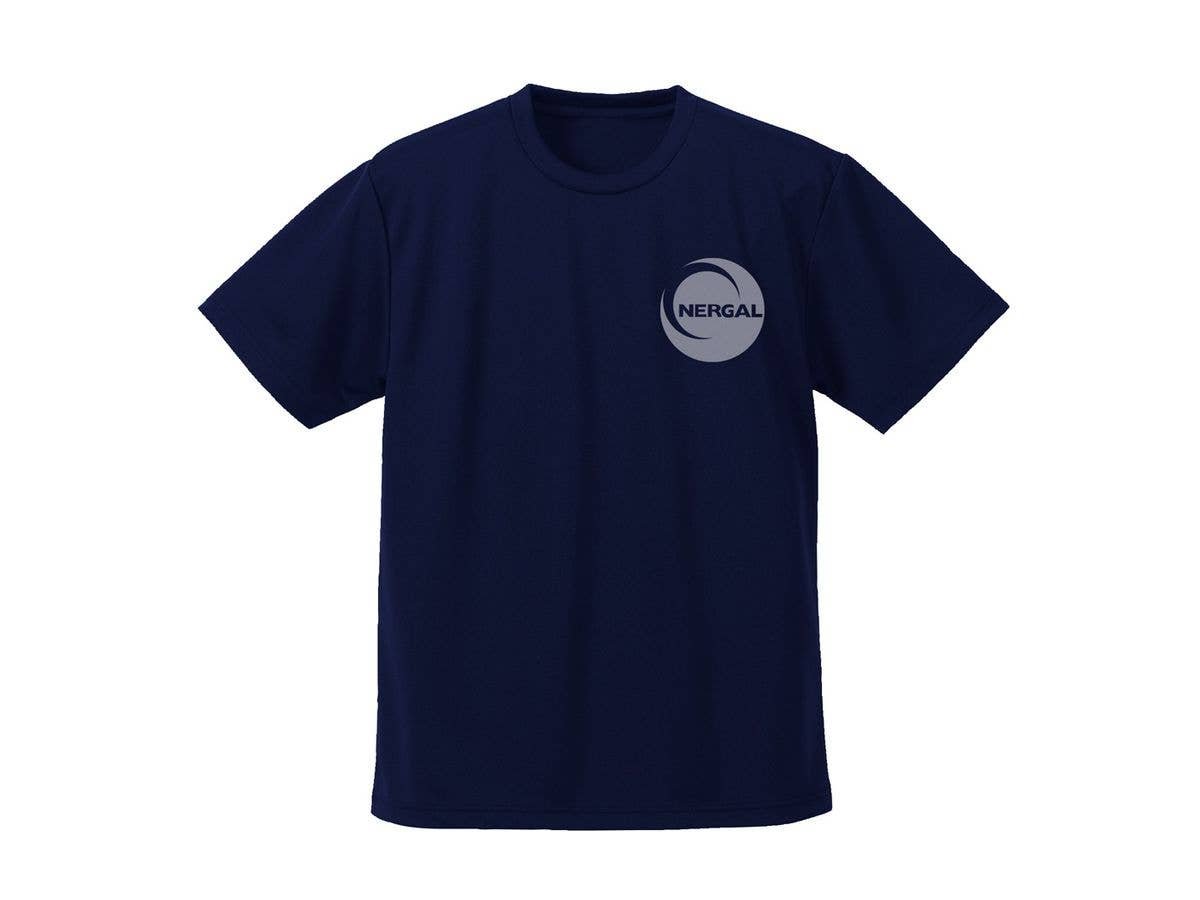 機動戦艦 ナデシコ: ネルガル重工 ドライTシャツ NAVY XL