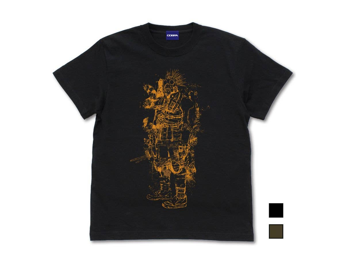 ドロヘドロ: ナイフを持ったカイマン Tシャツ BLACK M