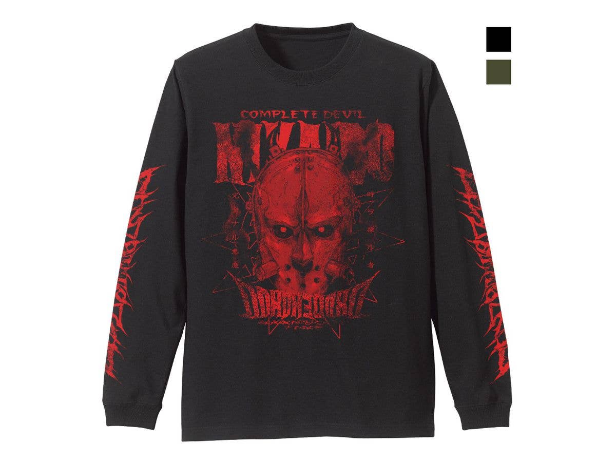 ドロヘドロ: 悪魔ニカイドウ 袖ロングスリーブTシャツ BLACK L