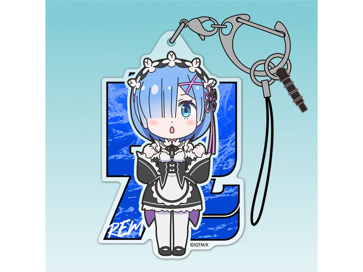 異世界かるてっと レム アクリルマルチキーホルダー