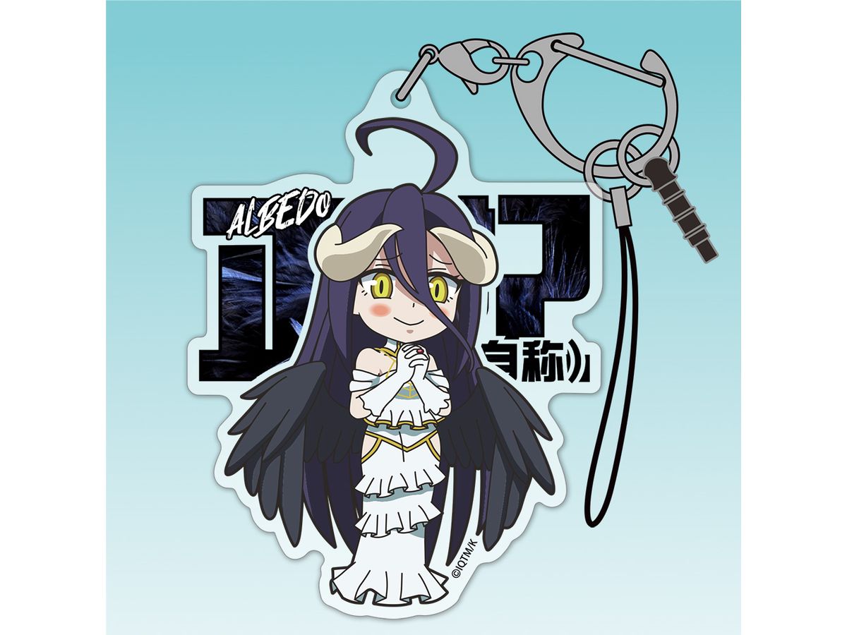 異世界かるてっと アルベド アクリルマルチキーホルダー