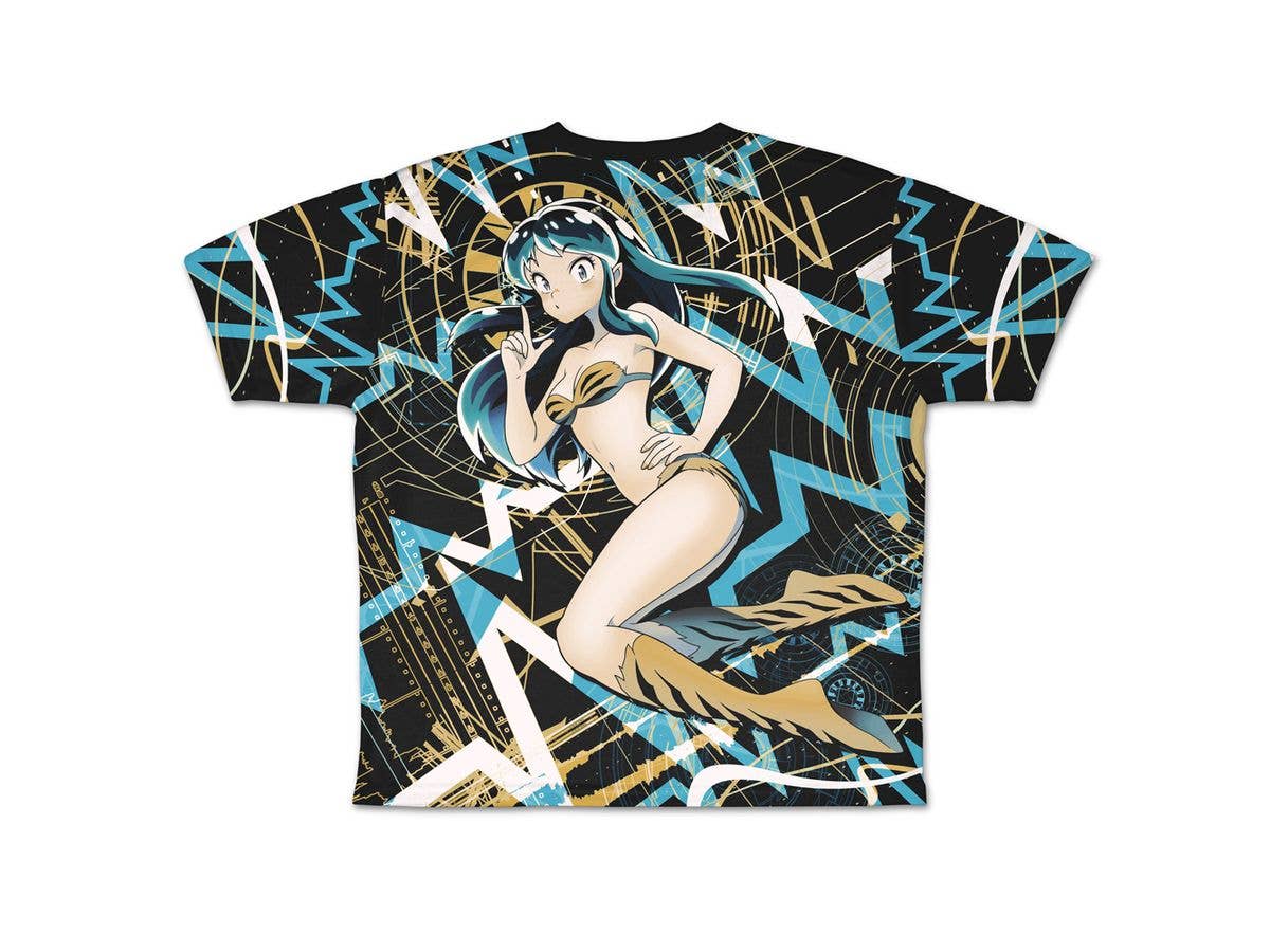 うる星やつら: 描き下ろし ラム 両面フルグラフィックTシャツ / L