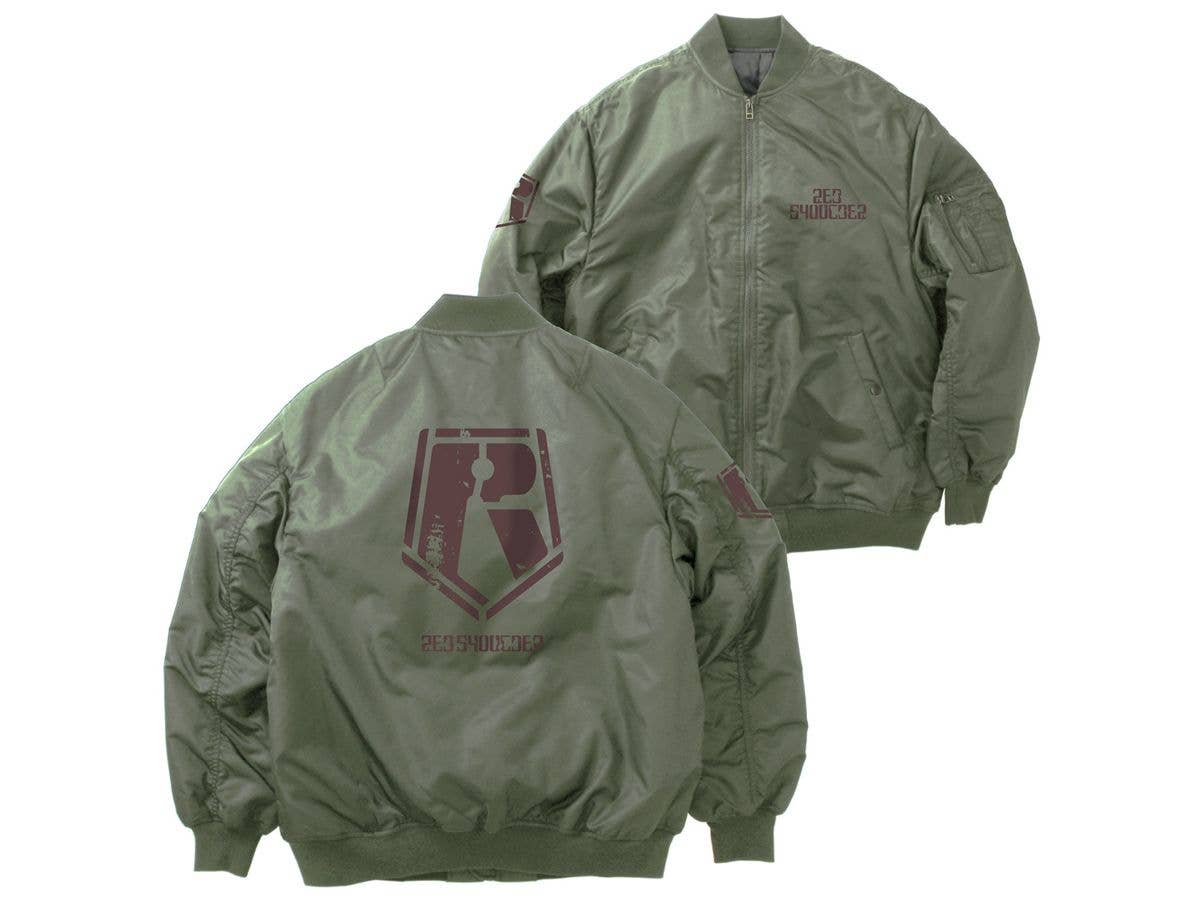 装甲騎兵ボトムズ: レッドショルダー MA 1ジャケット MOSS XL