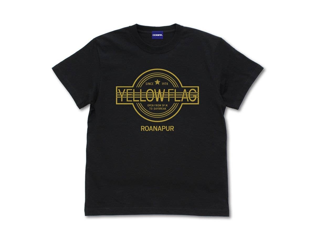 ブラック・ラグーン: イエローフラッグ Tシャツ BLACK L