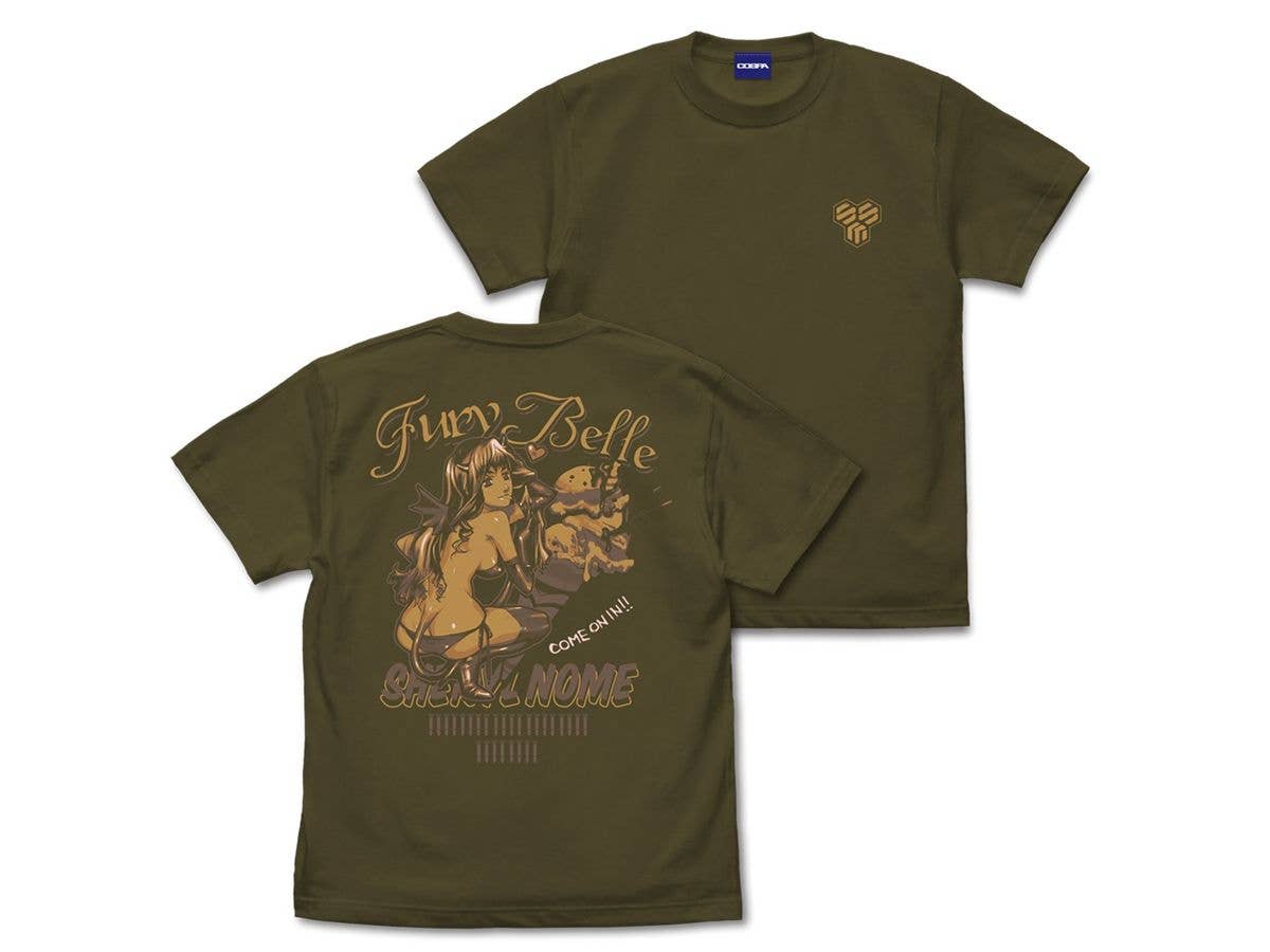 マクロスFrontier: ノーズアートシェリル Tシャツ MOSS S