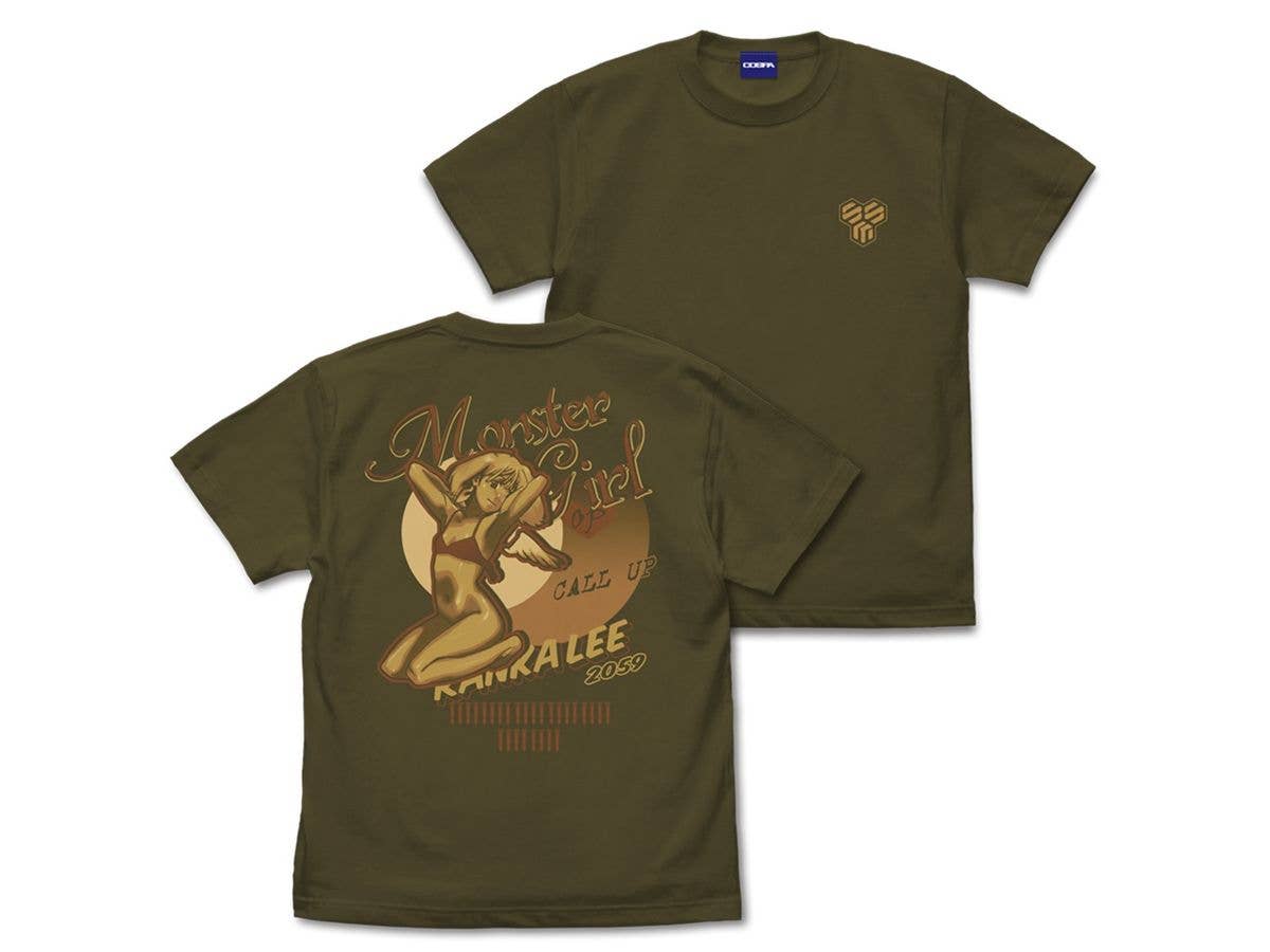 マクロスFrontier: ノーズアートランカ Tシャツ MOSS L
