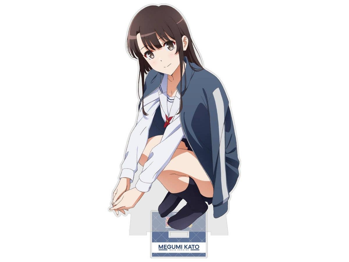 冴えない彼女の育てかた Fine: 描き下ろし 加藤恵 アクリルスタンド (大) ジャージver.