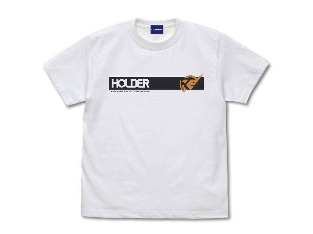 機動戦士ガンダム 水星の魔女: アスティカシア高等専門学園 ホルダー Tシャツ / WHITE-XL