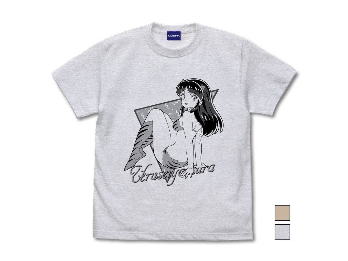うる星やつら: ラム レトロポップ Tシャツ ASH XL