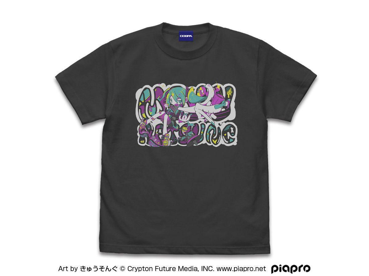 初音ミク Tシャツ きゅうそんぐ Ver. / SUMI-XL