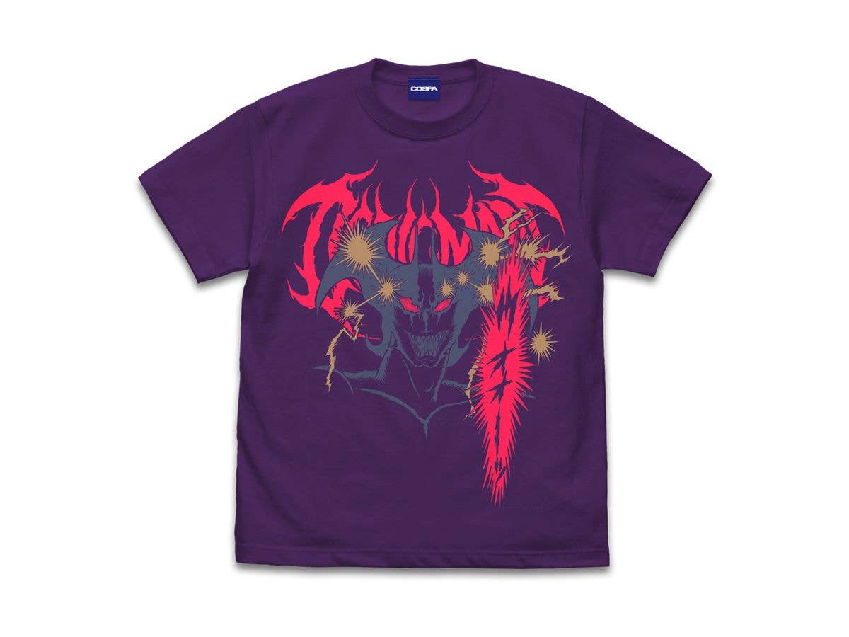 デビルマン (原作): デビルマン Tシャツ / PURPLE-XL
