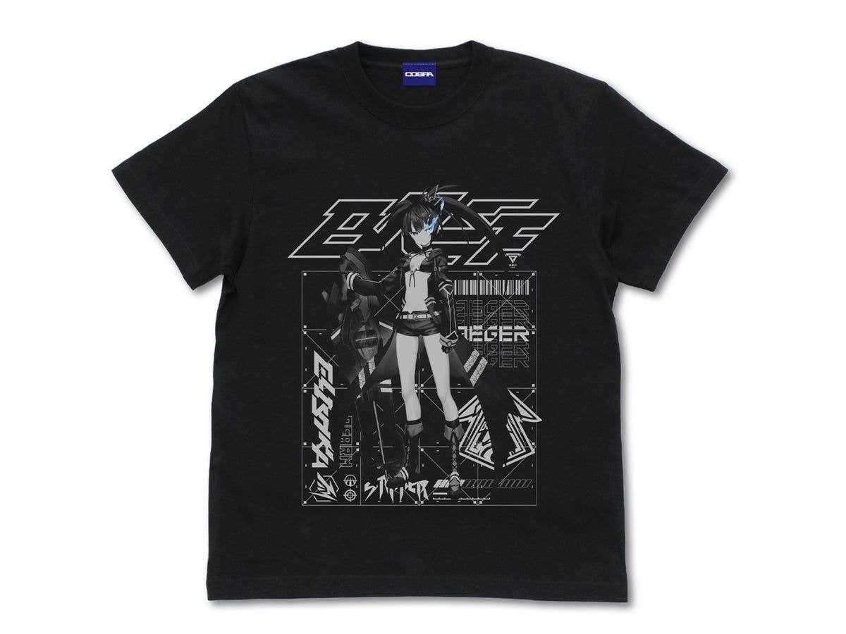 ブラックロックシューター : エリシュカ Tシャツ BLACK S