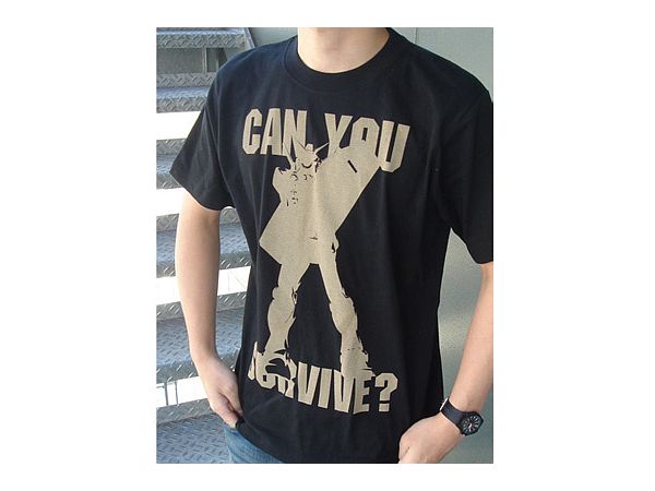 機動戦士ガンダム: can you survive? Tシャツ / BLACK-M