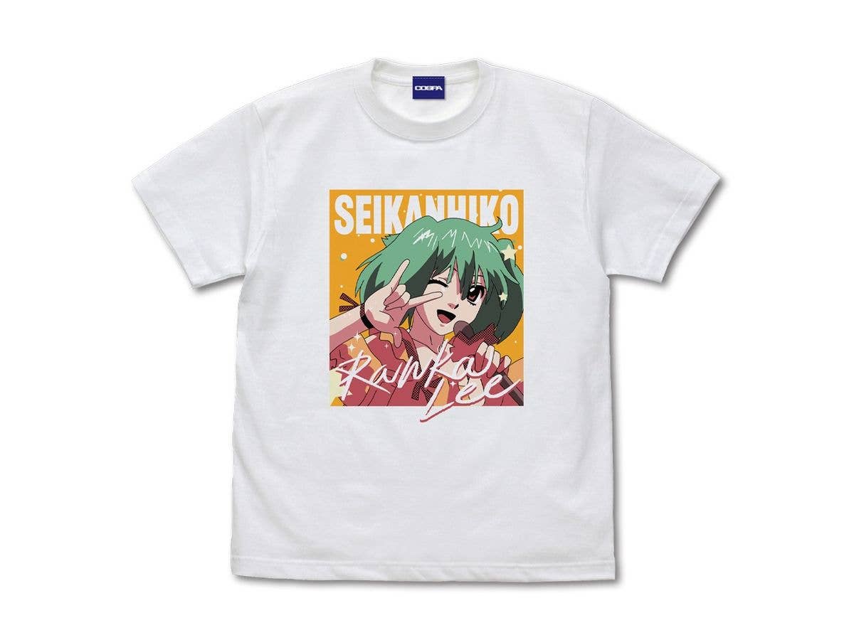 マクロスF:  星間飛行 フルカラーTシャツ WHITE XL