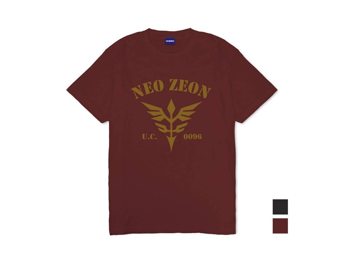 機動戦士ガンダムUC: ネオ・ジオン ヘビーウェイトTシャツ BURGUNDY XL