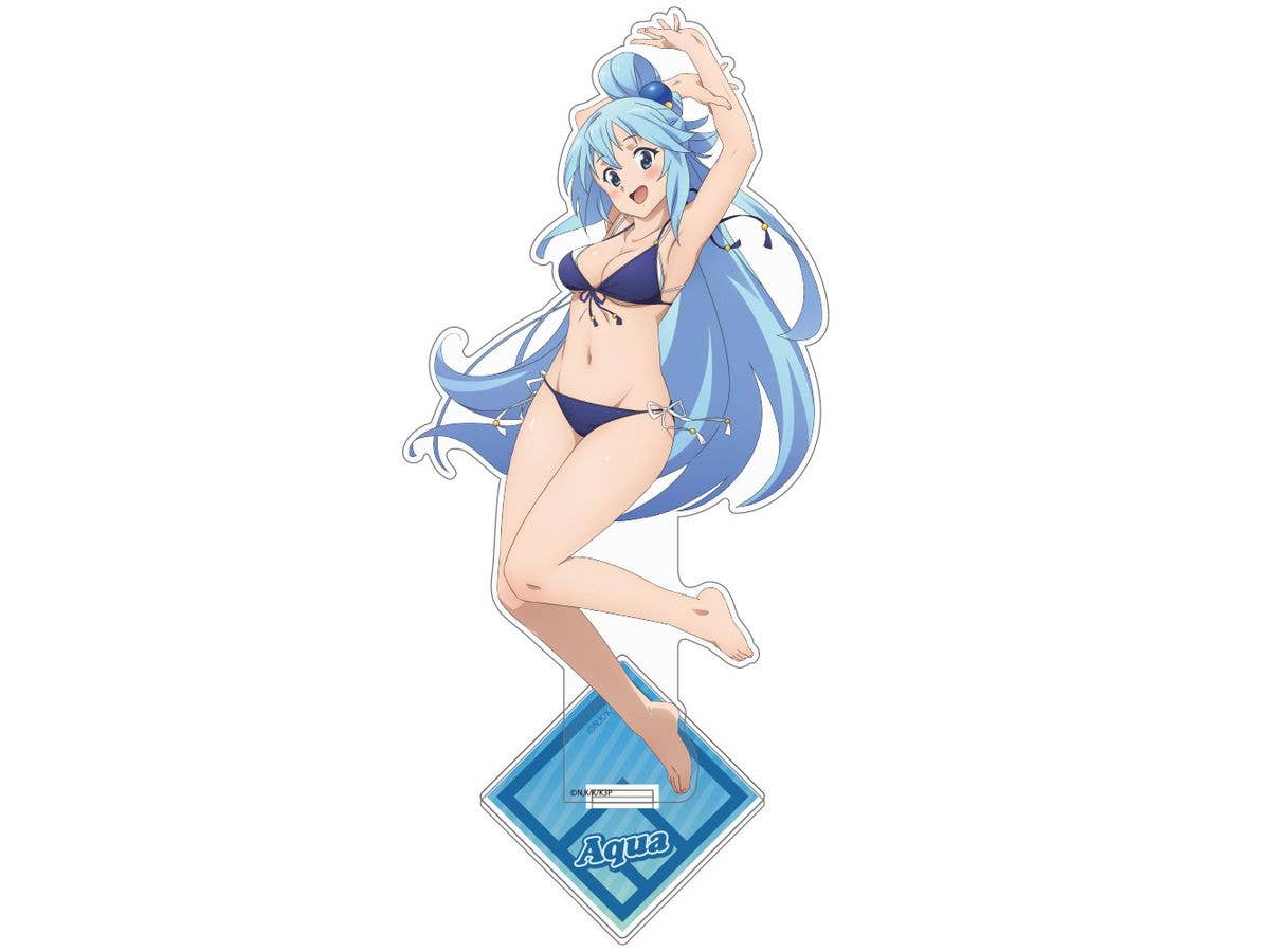 この素晴らしい世界に祝福を!3: 描き下ろし アクア 水着Ver. アクリルスタンド (大)